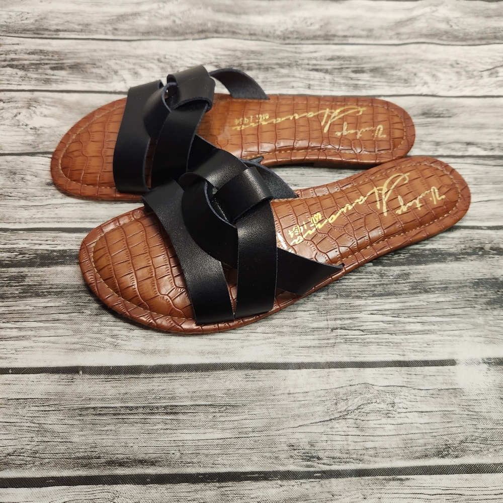 Vintage Havana Black Sandals